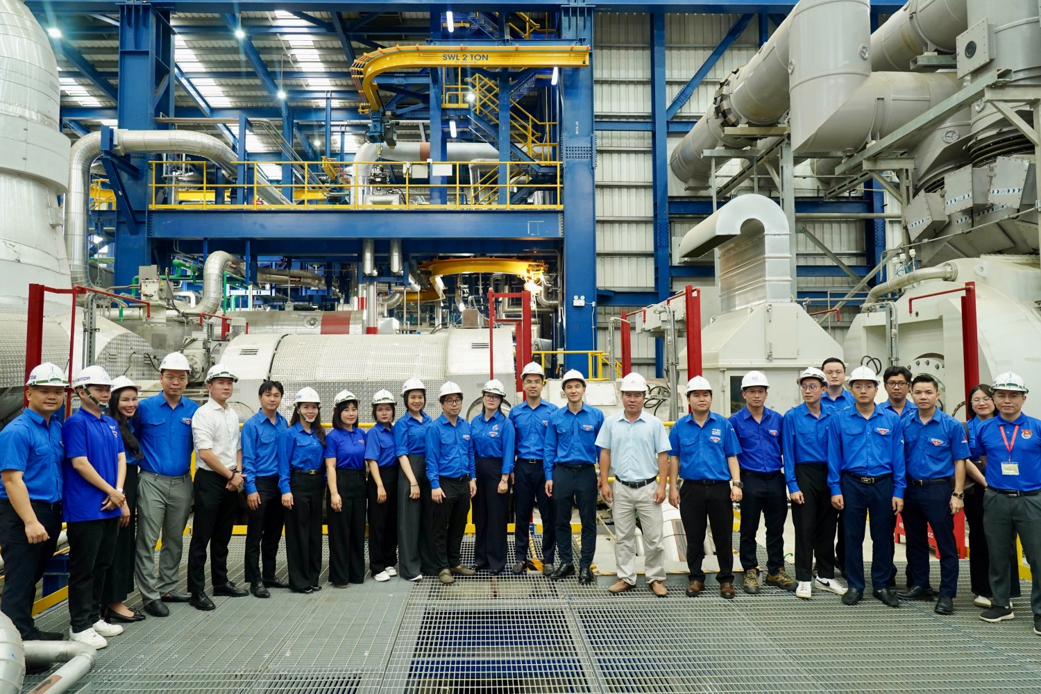 Tuổi trẻ PETROVIETNAM kết nối chuỗi giá trị khí - điện qua hành trình trải nghiệm thực tế Tuổi trẻ PETROVIETNAM kết nối chuỗi giá trị khí - điện qua hành trình trải nghiệm thực tế