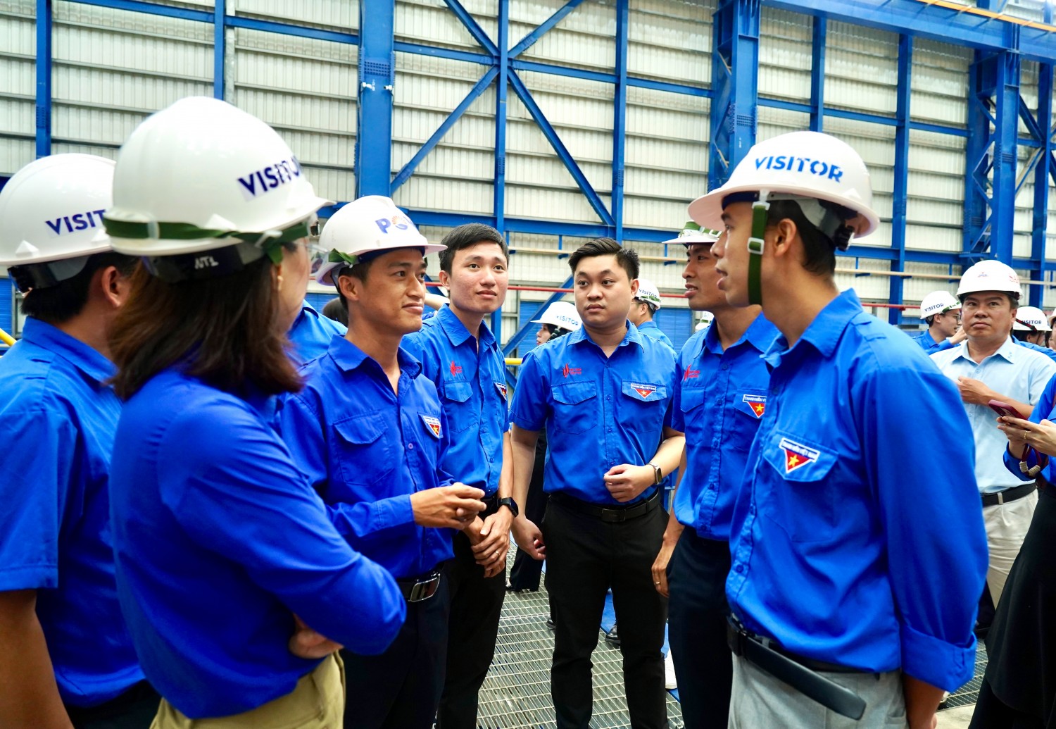 Tuổi trẻ PETROVIETNAM kết nối chuỗi giá trị khí - điện qua hành trình trải nghiệm thực tế Tuổi trẻ PETROVIETNAM kết nối chuỗi giá trị khí - điện qua hành trình trải nghiệm thực tế