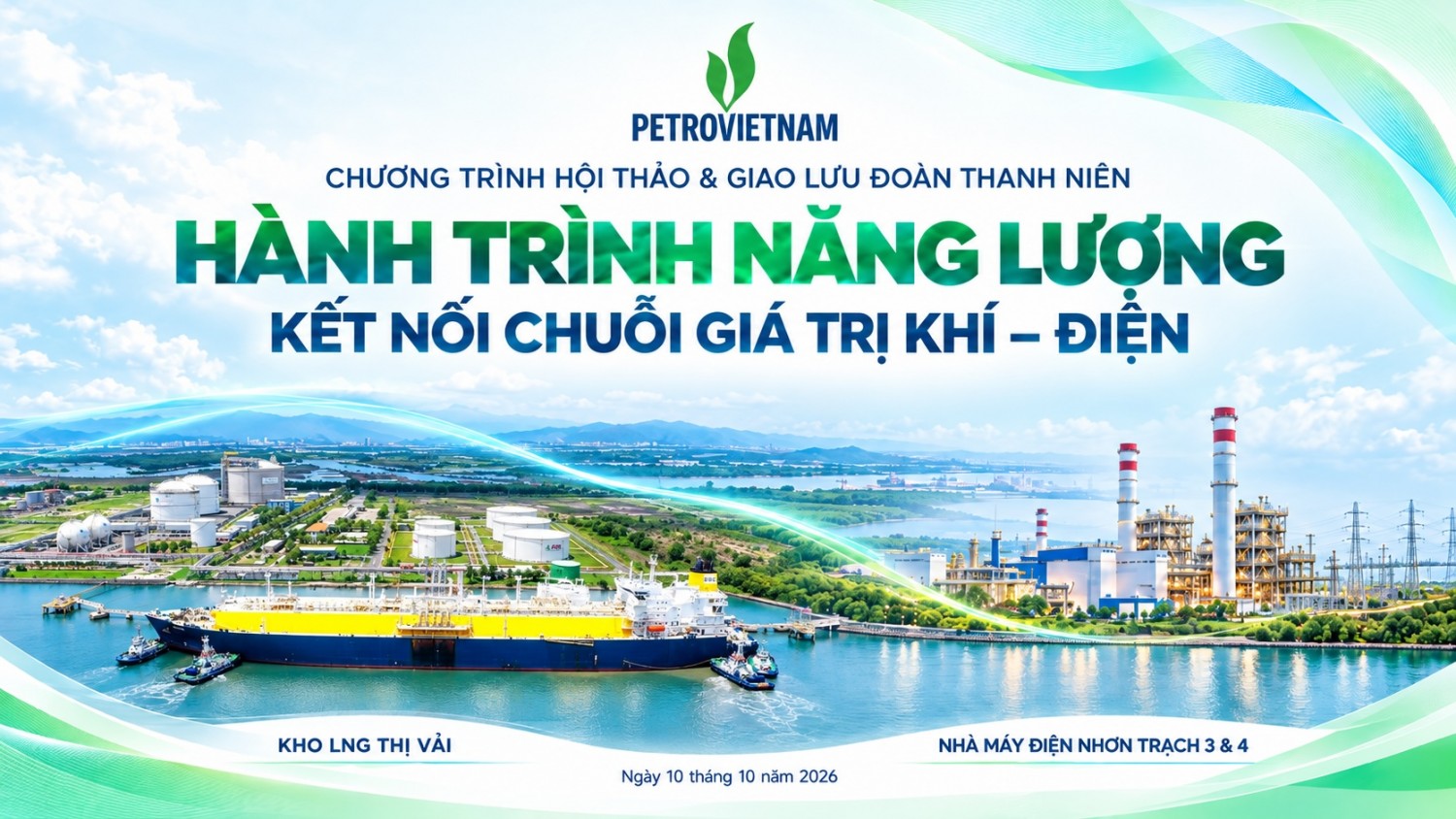 Tuổi trẻ PETROVIETNAM kết nối chuỗi giá trị khí - điện qua hành trình trải nghiệm thực tế Tuổi trẻ PETROVIETNAM kết nối chuỗi giá trị khí điện qua hành trình trải nghiệm thực tế