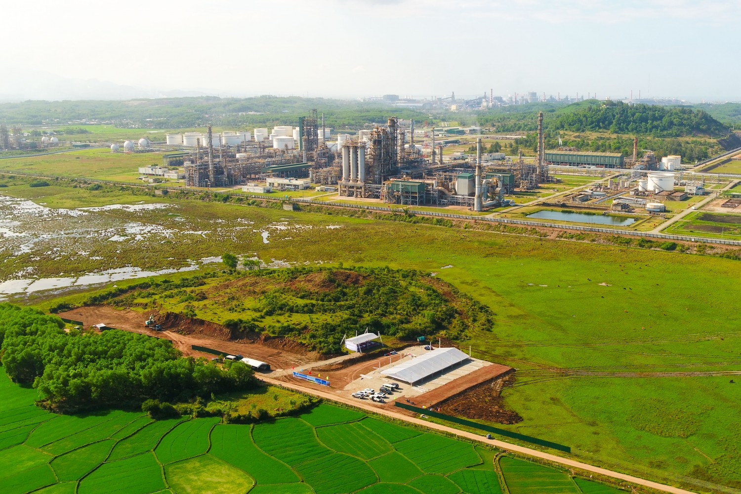 Dự án Nâng cấp mở rộng NMLD Dung Quất hoàn tất hơn 85% mặt bằng, sẵn sàng mở lối cho giai đoạn EPC