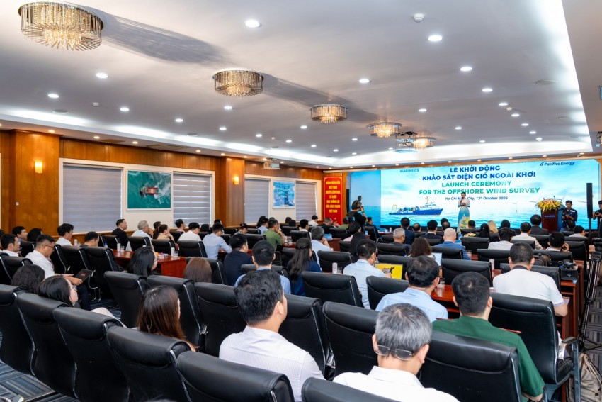 PTSC Marine G&S phối hợp cùng Pacifico Energy khởi động khảo sát hai dự án điện gió ngoài khơi tổng công suất 1,8 GW PTSC Marine G&S phối hợp cùng Pacifico Energy khởi động khảo sát hai dự án điện gió ngoài khơi tổng công suất 1,8 GW