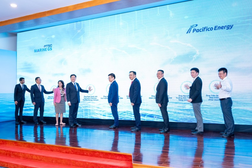 PTSC Marine G&S phối hợp cùng Pacifico Energy khởi động khảo sát hai dự án điện gió ngoài khơi tổng công suất 1,8 GW PTSC Marine G&S phối hợp cùng Pacifico Energy khởi động khảo sát hai dự án điện gió ngoài khơi tổng công suất 1,8 GW