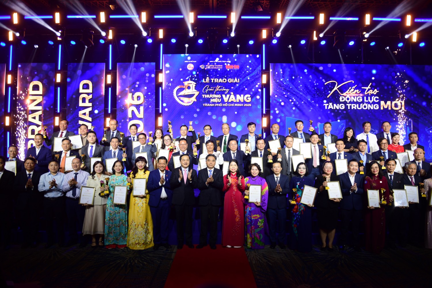 PTSC được vinh danh Thương hiệu Vàng TP HCM năm 2026