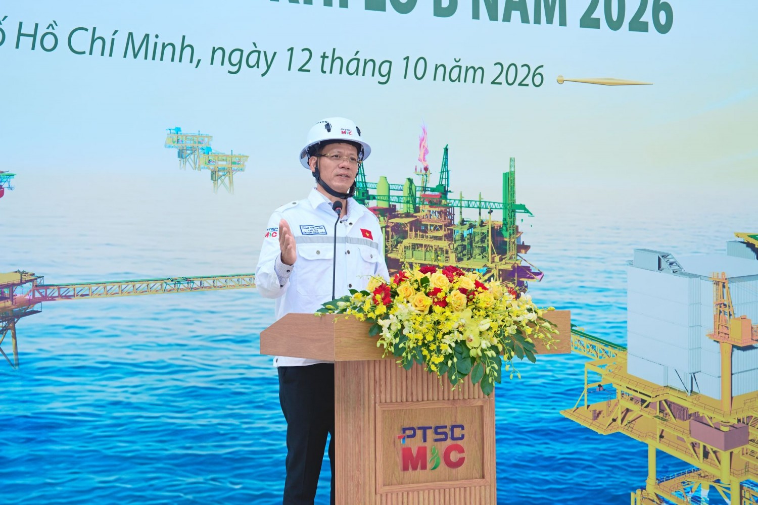 Lan tỏa tinh thần thi đua lao động an toàn, hiệu quả tại Dự án Phát triển mỏ khí Lô B Lan tỏa tinh thần thi đua lao động an toàn, hiệu quả tại Dự án Phát triển mỏ khí Lô B