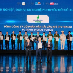 PVTrans được vinh danh “Doanh nghiệp chuyển đổi số xuất sắc” tại Vietnam Digital Awards 2026