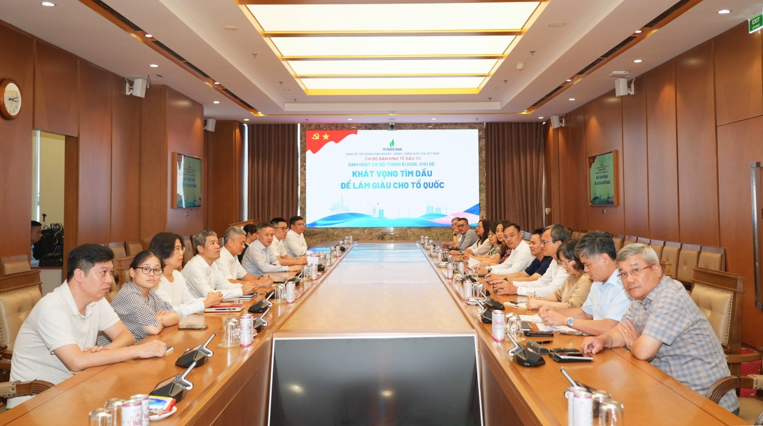 Nâng cao chất lượng tham mưu, công tác tổ chức Đảng tại PETROVIETNAM