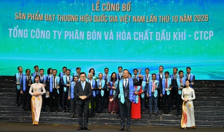 PVFCCo - Phú Mỹ lần thứ 7 liên tiếp đạt Thương hiệu quốc gia Việt Nam