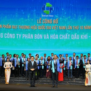 PVFCCo - Phú Mỹ lần thứ 7 liên tiếp đạt Thương hiệu quốc gia Việt Nam