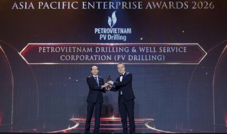 PV Drilling được APEA 2026 vinh danh “Doanh nghiệp quản trị bền vững và minh bạch”