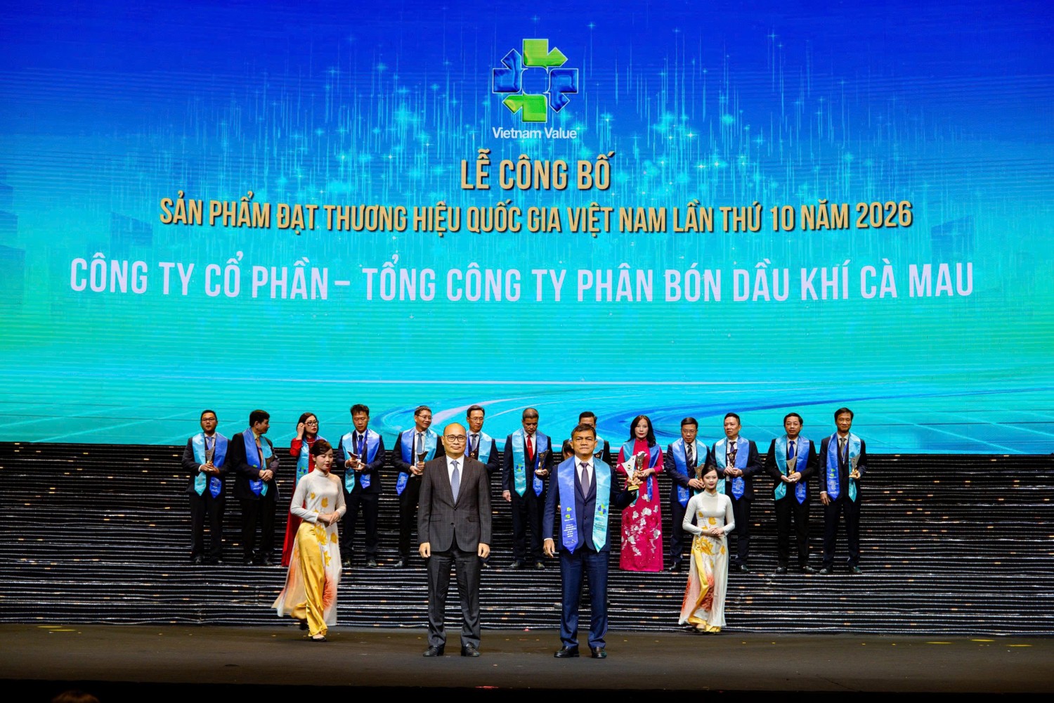 Phân bón Cà Mau: 15 năm một hành trình - tự hào 7 lần liên tiếp đạt Thương hiệu quốc gia Việt Nam