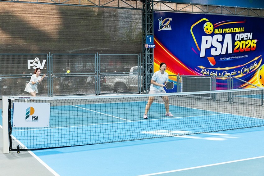 PSA Pickleball Open 2026: Gần 200 vận động viên tranh tài, tăng cường kết nối doanh nghiệp PSA Pickleball Open 2026: Gần 200 vận động viên tranh tài, tăng cường kết nối doanh nghiệp