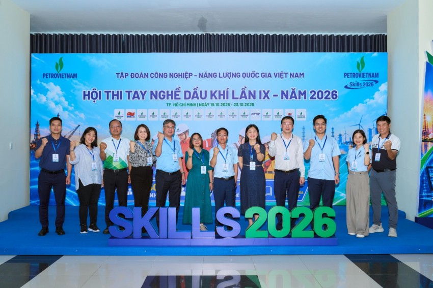 Hội thi tay nghề Dầu khí lần thứ IX -Năm 2026: Những cuộc tranh tài đầu tiên chính thức bắt đầu Hội thi Tay nghề Dầu khí lần thứ IX: Những cuộc tranh tài đầu tiên chính thức bắt đầu
