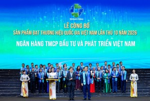 BIDV khẳng định vị thế “Thương hiệu quốc gia”