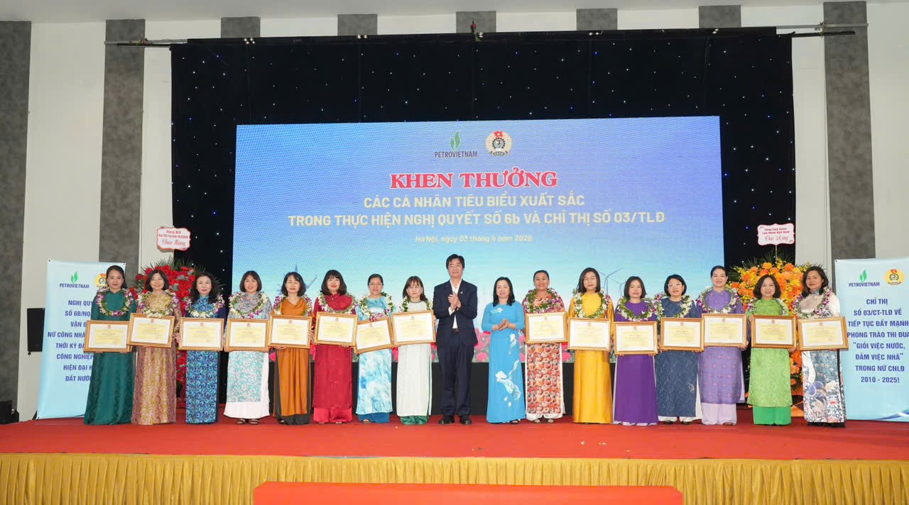 Công tác nữ công PETROVIETNAM: Chăm lo thiết thực, phát huy vai trò phụ nữ Công tác nữ công PETROVIETNAM: Chăm lo thiết thực, phát huy vai trò phụ nữ