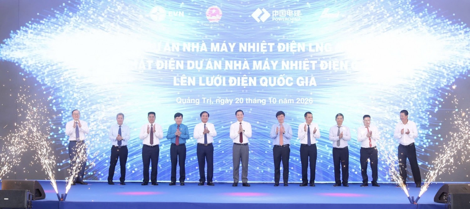 Khởi công dự án Nhà máy nhiệt điện LNG Quảng Trạch II Khởi công dự án Nhà máy nhiệt điện LNG Quảng Trạch II