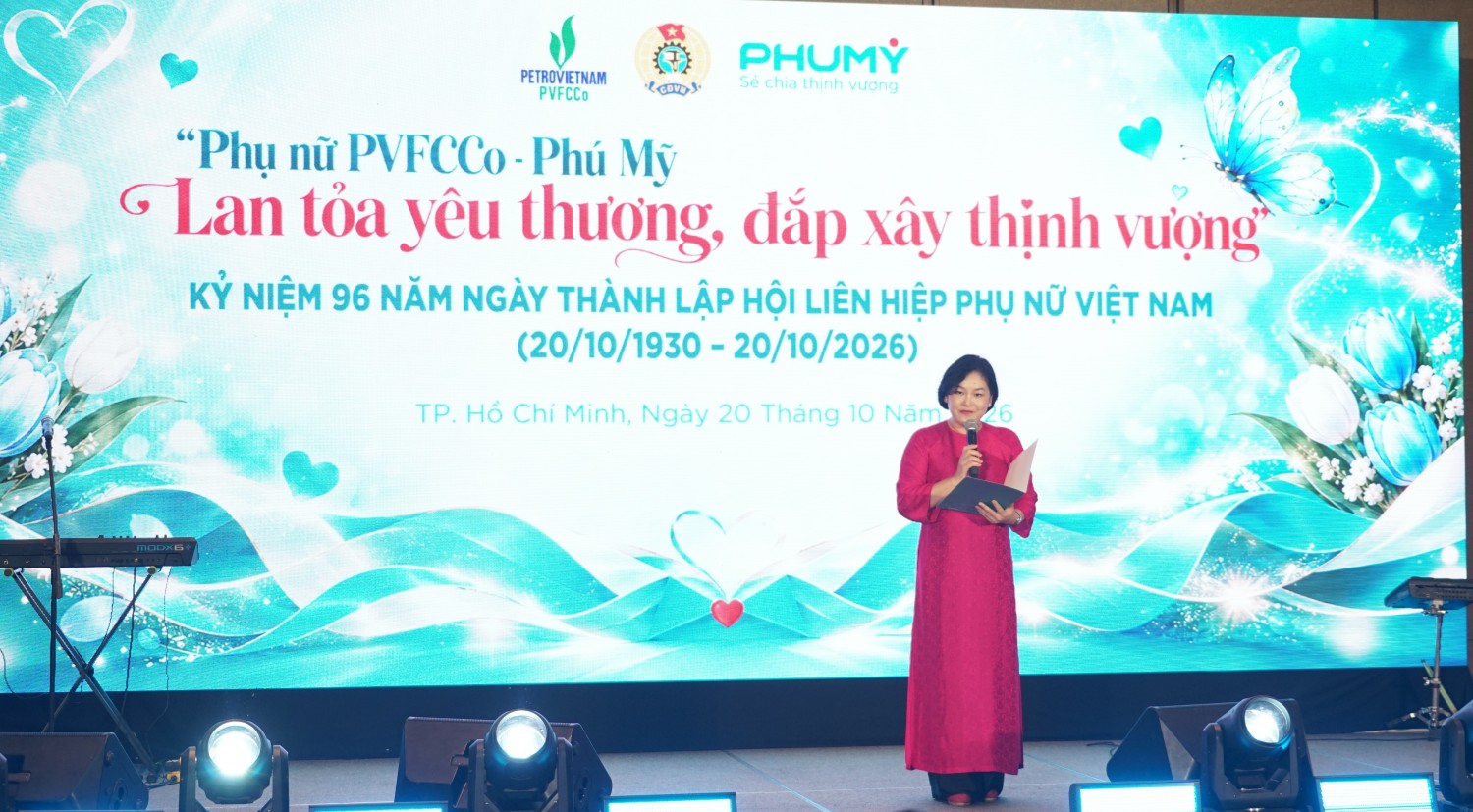 PVFCCo - Phú Mỹ tôn vinh những đóng góp của đội ngũ nữ cán bộ, người lao động PVFCCo - Phú Mỹ tôn vinh những đóng góp của đội ngũ nữ cán bộ, người lao động
