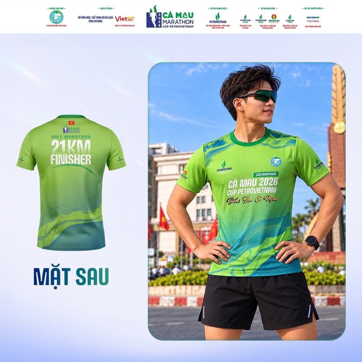 Cà Mau Marathon 2026 - Cúp PETROVIETNAM: Đếm ngược ngày tranh tài tại cực Nam Tổ quốc