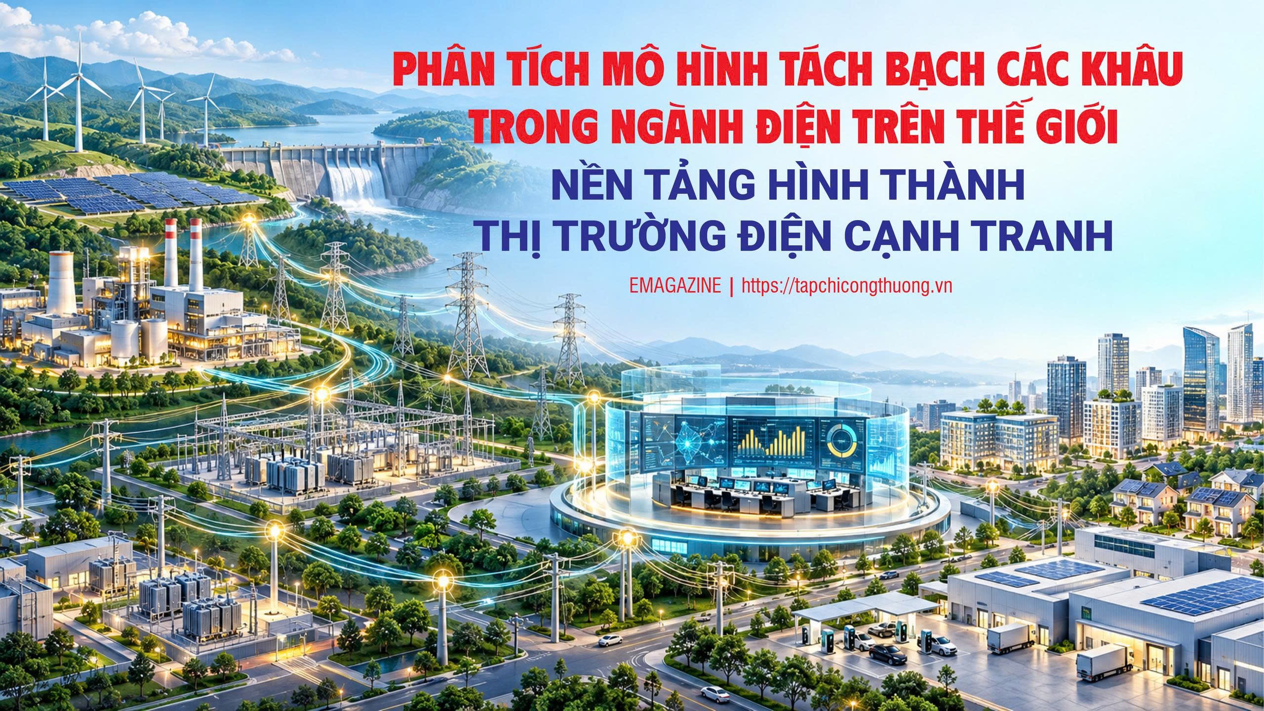 Nền tảng hình thành thị trường điện cạnh tranh