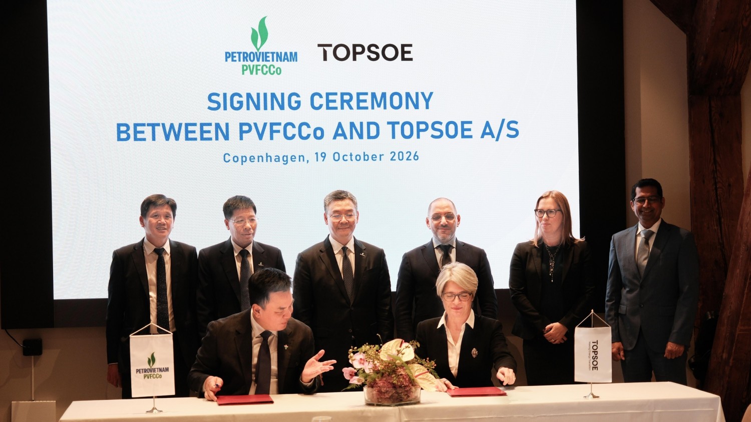PVFCCo - Phú Mỹ và Topsoe ký thỏa thuận hợp tác mở rộng sau hơn hai thập niên đồng hành PVFCCo - Phú Mỹ và Topsoe ký thỏa thuận hợp tác mở rộng sau hơn hai thập niên đồng hành