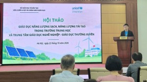 Chuyển đổi năng lượng bắt đầu từ giáo dục thế hệ trẻ