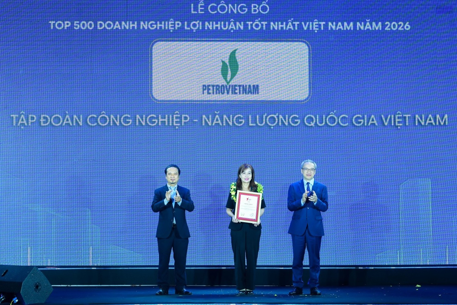 PETROVIETNAM lần thứ 7 dẫn đầu Top 500 Doanh nghiệp lợi nhuận tốt nhất Việt Nam