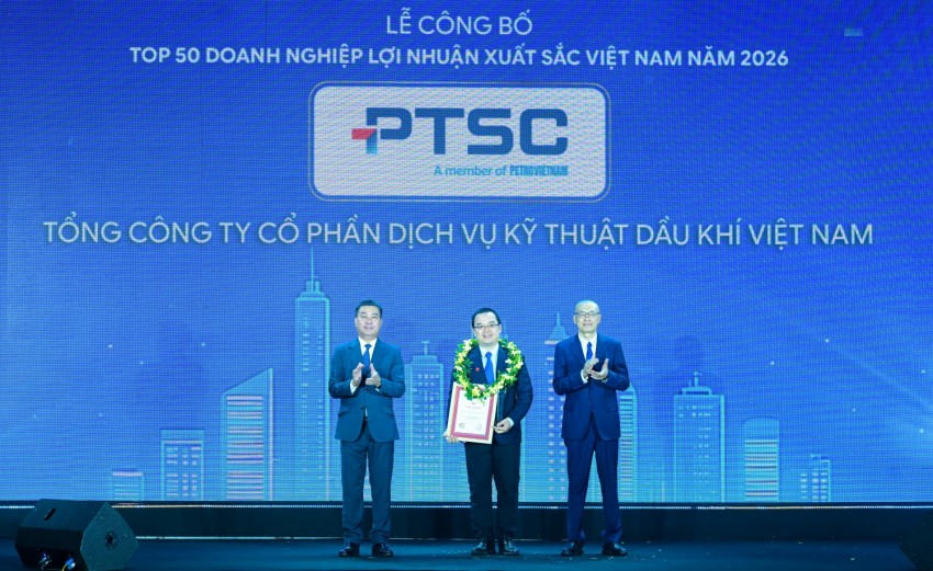 PETROVIETNAM lần thứ 7 dẫn đầu Top 500 Doanh nghiệp lợi nhuận tốt nhất Việt Nam
