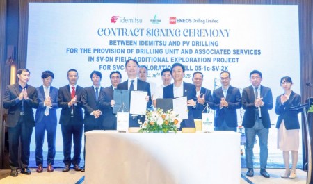 PV Drilling ký kết Hợp đồng cung cấp giàn khoan và các dịch vụ cho Idemitsu Gas Production năm 2027