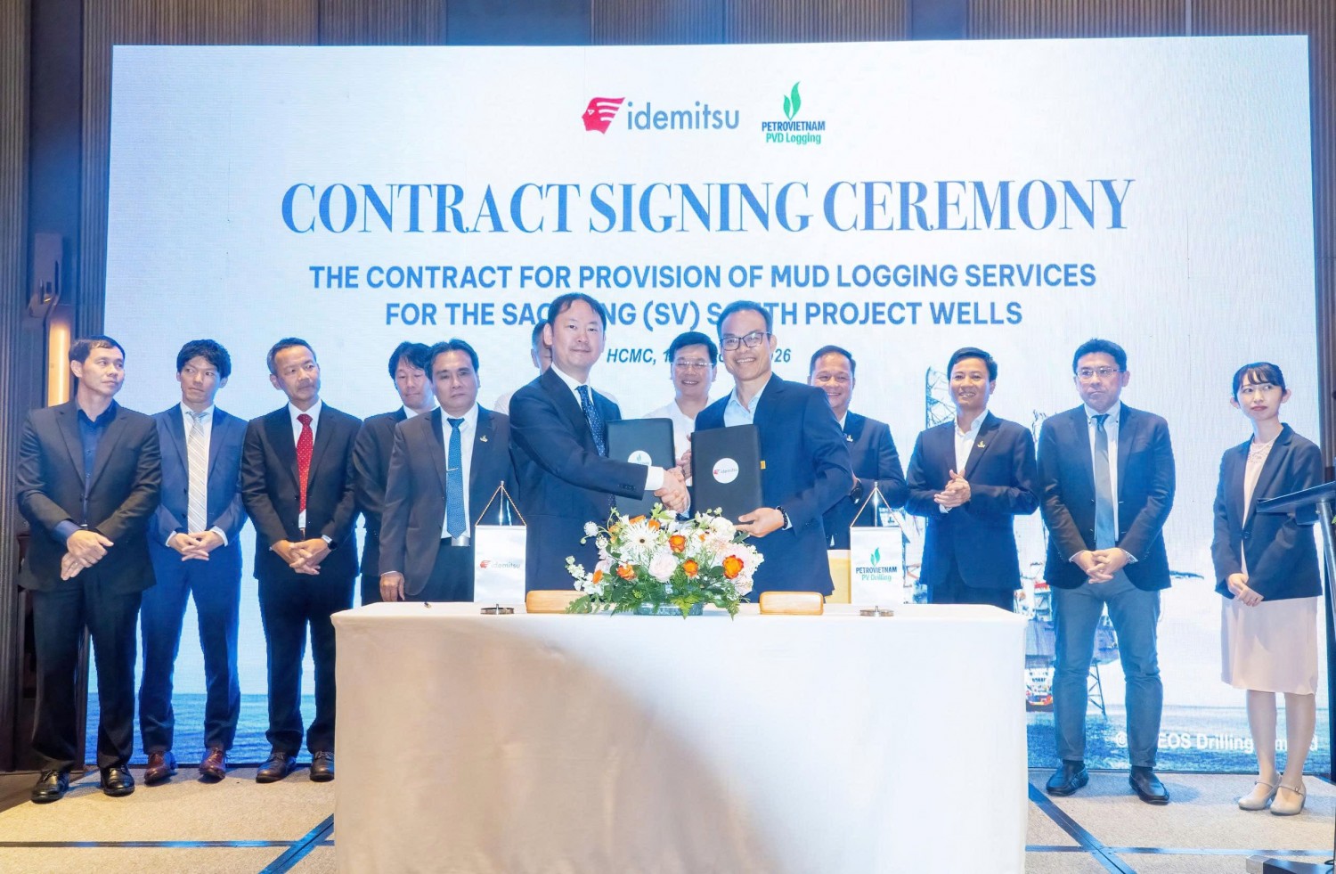 PV Drilling ký kết Hợp đồng cung cấp giàn khoan và các dịch vụ cho Idemitsu Gas Production PV Drilling ký kết Hợp đồng cung cấp giàn khoan và các dịch vụ cho Idemitsu Gas Production năm 2027