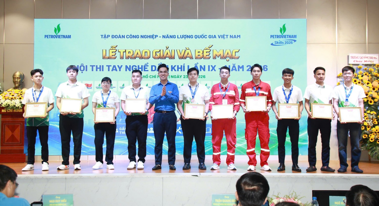 [Chùm ảnh] Vinh danh những “bàn tay vàng” tại Hội thi Tay nghề Dầu khí lần thứ IX