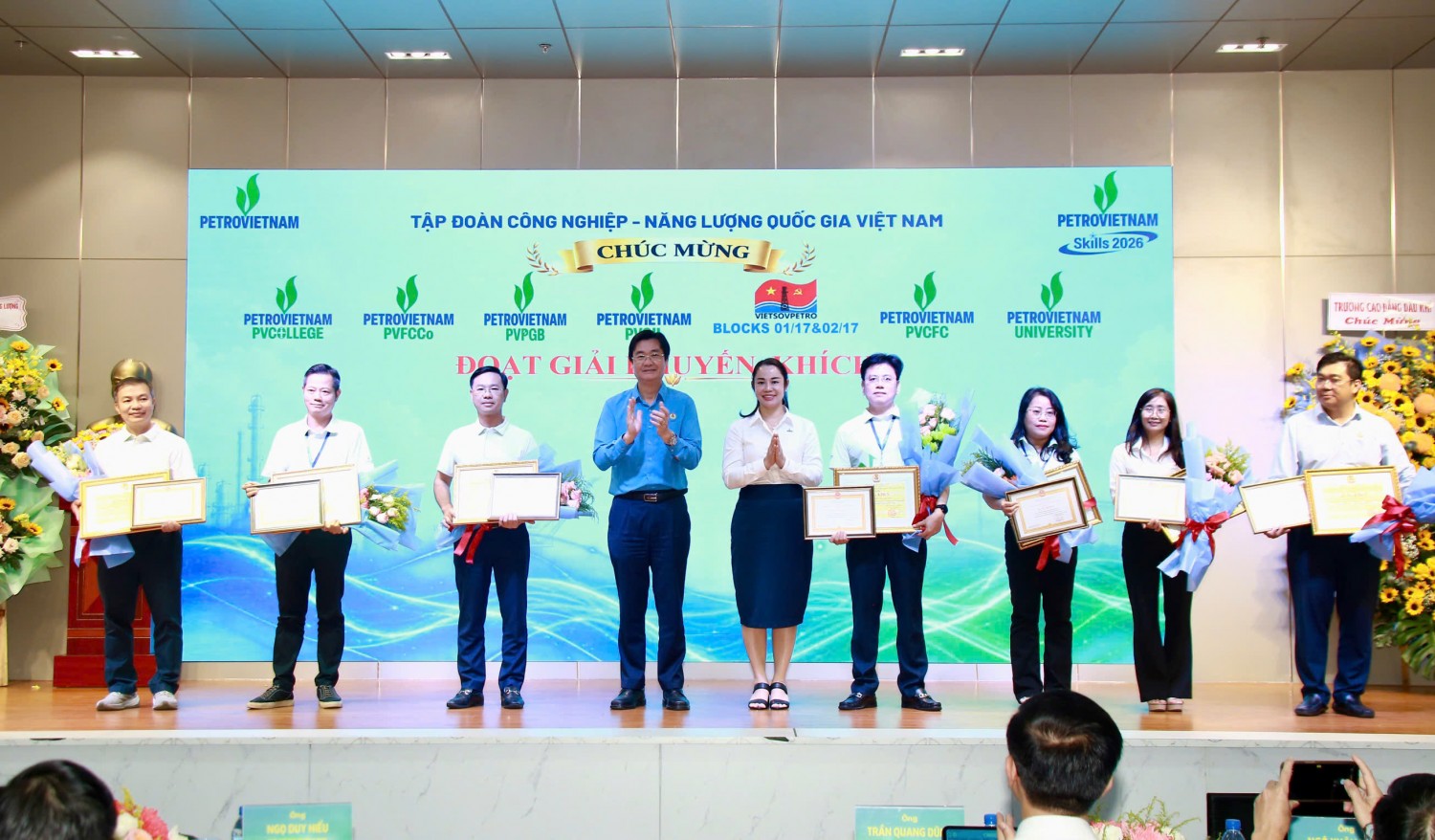 [Chùm ảnh] Vinh danh những “bàn tay vàng” tại Hội thi Tay nghề Dầu khí lần thứ IX