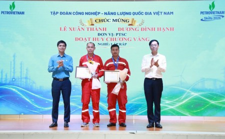[Chùm ảnh] Vinh danh những “bàn tay vàng” tại Hội thi Tay nghề Dầu khí lần thứ IX