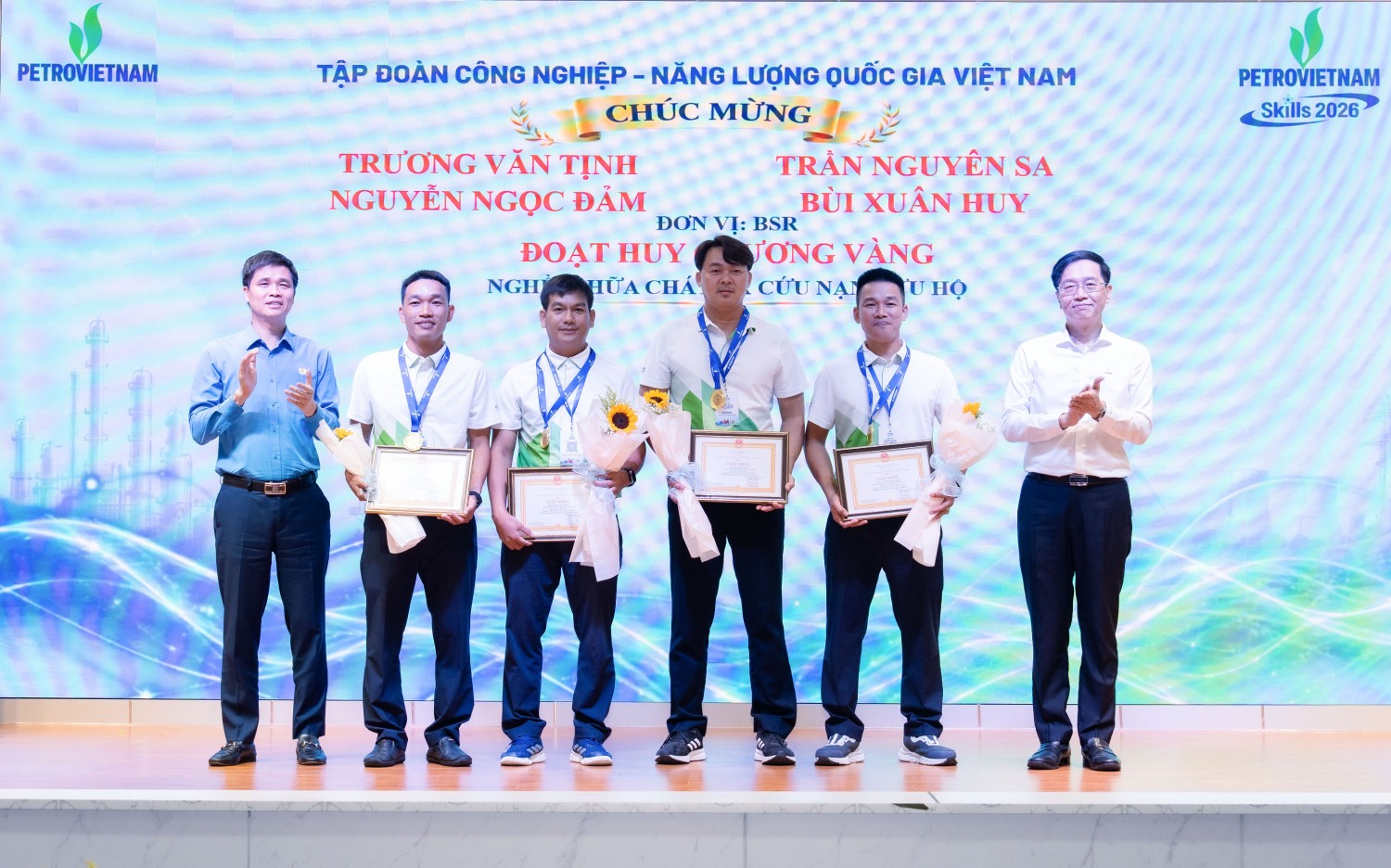 BSR giành giải Nhì toàn đoàn tại Hội thi Tay nghề Dầu khí lần thứ IX năm 2026