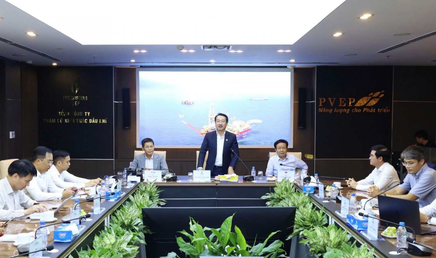 PVEP, Vietsovpetro và PTSC thúc đẩy hợp tác phát triển điện gió ngoài khơi