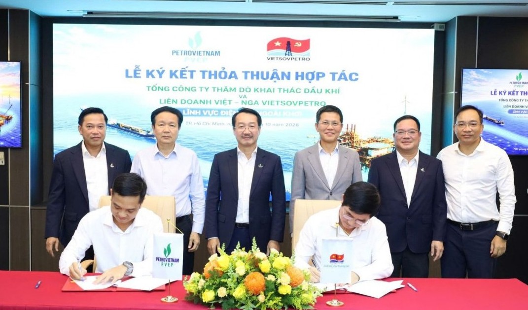 PVEP, Vietsovpetro và PTSC thúc đẩy hợp tác phát triển điện gió ngoài khơi