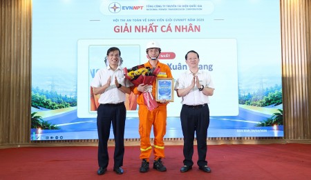 Trò chuyện với người đạt giải Nhất Hội thi ATVSV giỏi EVNNPT năm 2026