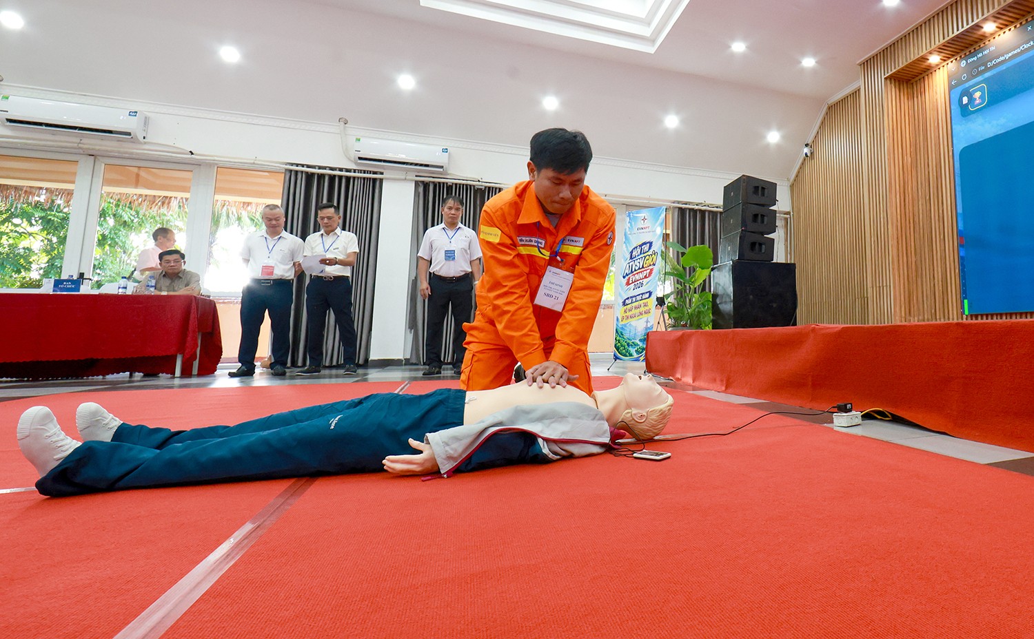 Trò chuyện với người đạt giải Nhất Hội thi ATVSV giỏi EVNNPT năm 2026