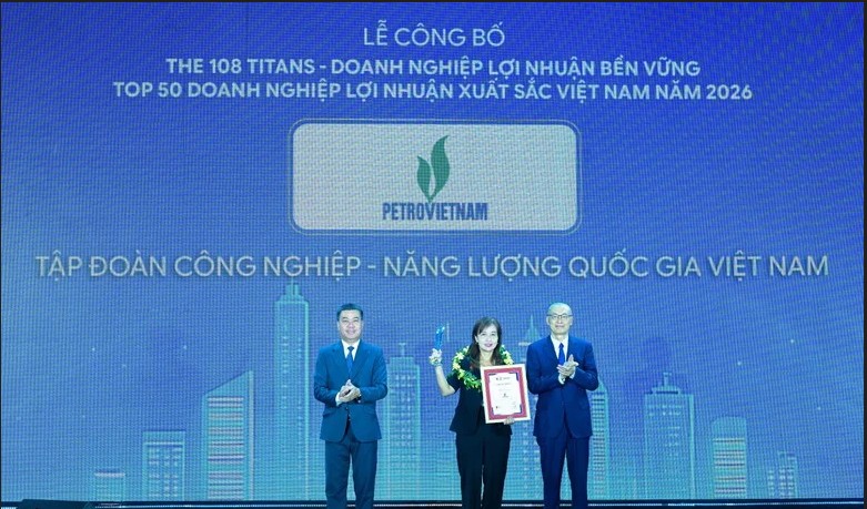 Petrovietnam tops the list of Vietnam's 500 most profitable businesses for the seventh time
