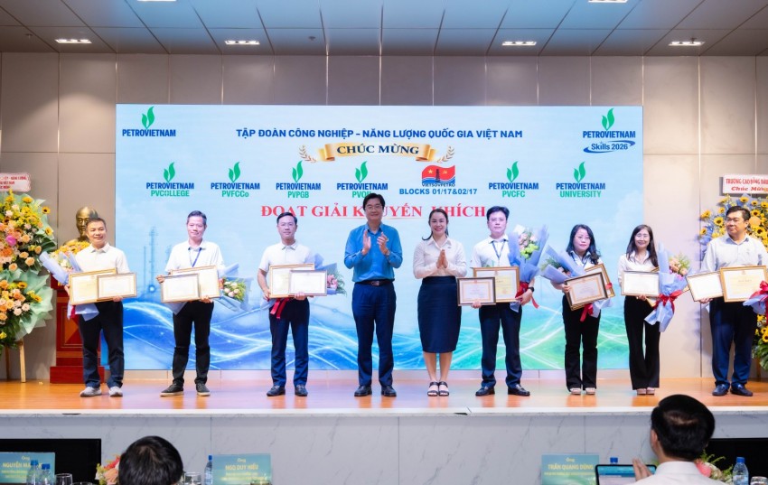 Dấu ấn tuổi trẻ PVU tại Hội thi Tay nghề Dầu khí lần thứ IX năm 2026 Dấu ấn tuổi trẻ PVU tại Hội thi Tay nghề Dầu khí lần thứ IX - năm 2026