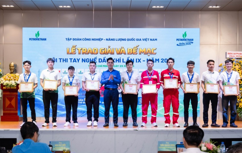 Dấu ấn tuổi trẻ PVU tại Hội thi Tay nghề Dầu khí lần thứ IX năm 2026 Dấu ấn tuổi trẻ PVU tại Hội thi Tay nghề Dầu khí lần thứ IX - năm 2026