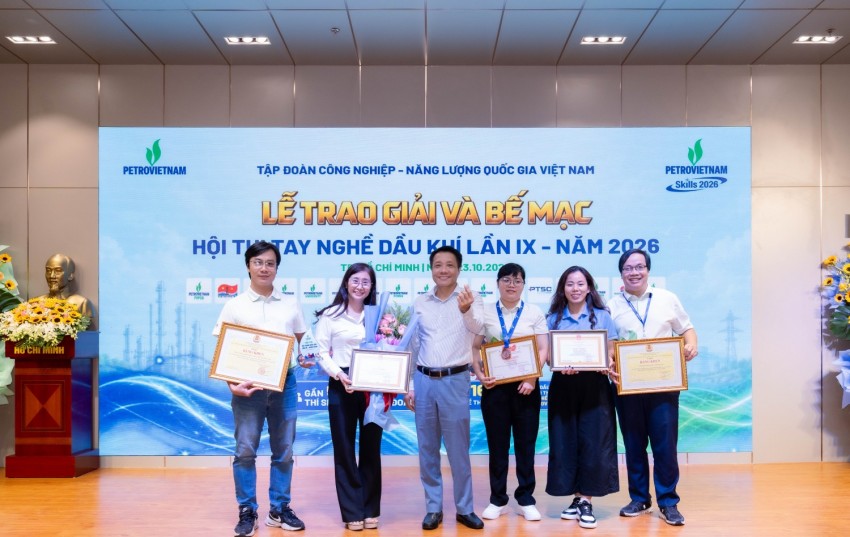 Dấu ấn tuổi trẻ PVU tại Hội thi Tay nghề Dầu khí lần thứ IX năm 2026 Dấu ấn tuổi trẻ PVU tại Hội thi Tay nghề Dầu khí lần thứ IX - năm 2026