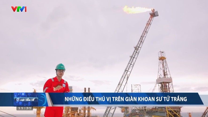[VIDEO] Những điều thú vị trên giàn khoan Sư Tử Trắng