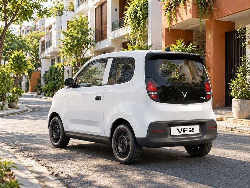 Dễ bố trí lịch sạc, VinFast VF 2 thuận tiện cho cả công việc và gia đình