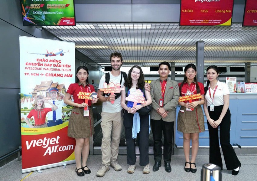 Thêm lựa chọn vi vu Thái Lan cuối năm với đường bay TP HCM - Chiang Mai vừa khai trương của Vietjet