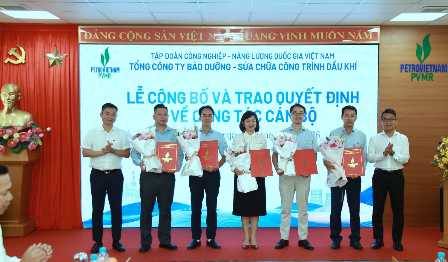 PVMR kiện toàn đội ngũ cán bộ quản lý, phát huy vai trò của nhân sự trẻ PVMR kiện toàn đội ngũ cán bộ quản lý, phát huy vai trò của nhân sự trẻ