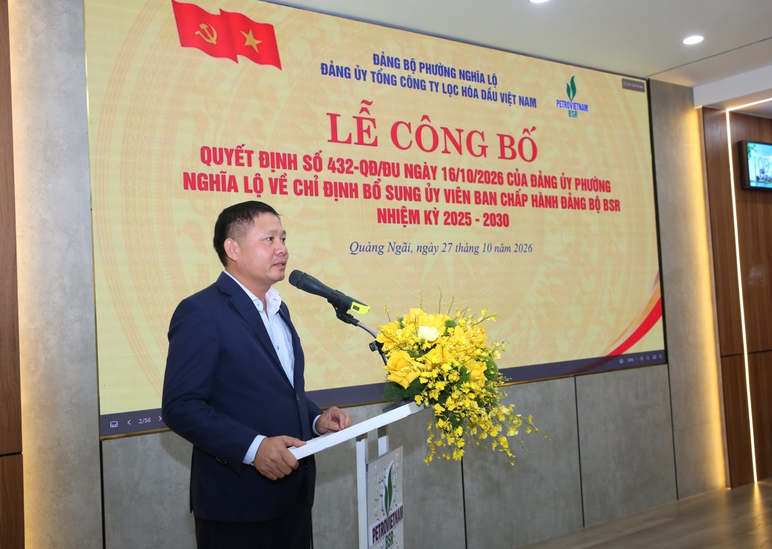 BSR kiện toàn Ban Chấp hành Đảng bộ nhiệm kỳ 2025-2030 BSR kiện toàn Ban Chấp hành Đảng bộ nhiệm kỳ 2025-2030