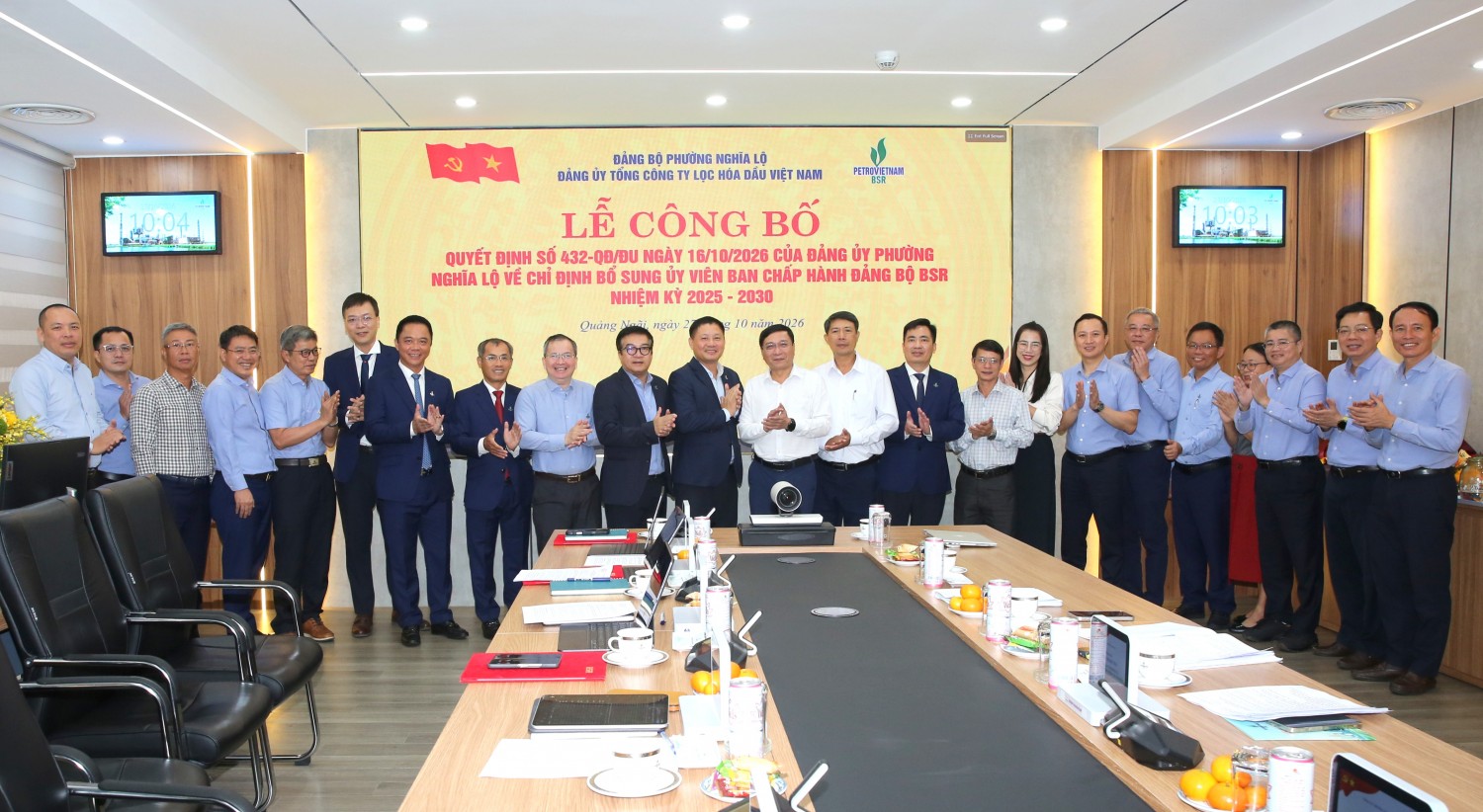 BSR kiện toàn Ban Chấp hành Đảng bộ nhiệm kỳ 2025-2030 BSR kiện toàn Ban Chấp hành Đảng bộ nhiệm kỳ 2025-2030