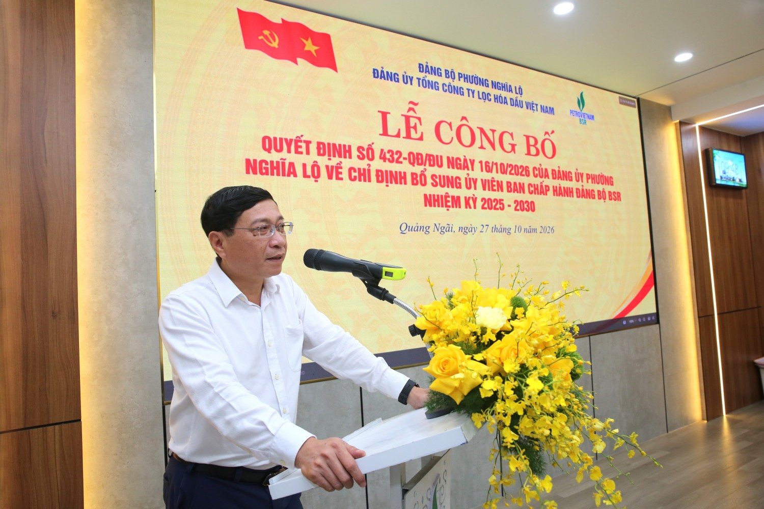BSR kiện toàn Ban Chấp hành Đảng bộ nhiệm kỳ 2025-2030 BSR kiện toàn Ban Chấp hành Đảng bộ nhiệm kỳ 2025-2030