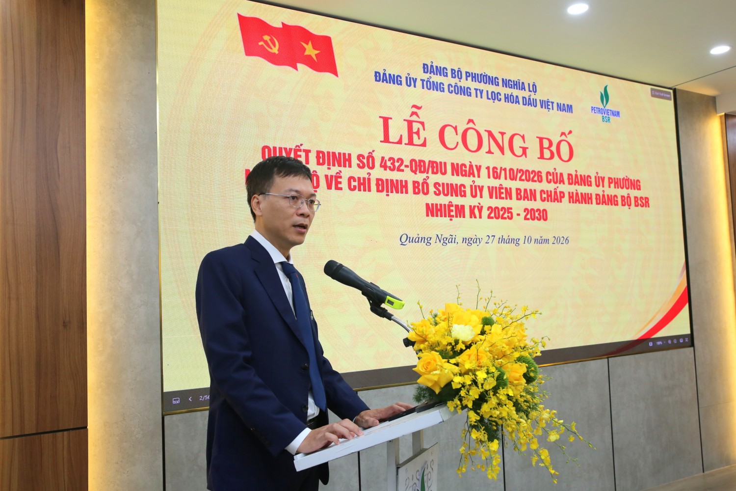 BSR kiện toàn Ban Chấp hành Đảng bộ nhiệm kỳ 2025-2030 BSR kiện toàn Ban Chấp hành Đảng bộ nhiệm kỳ 2025-2030