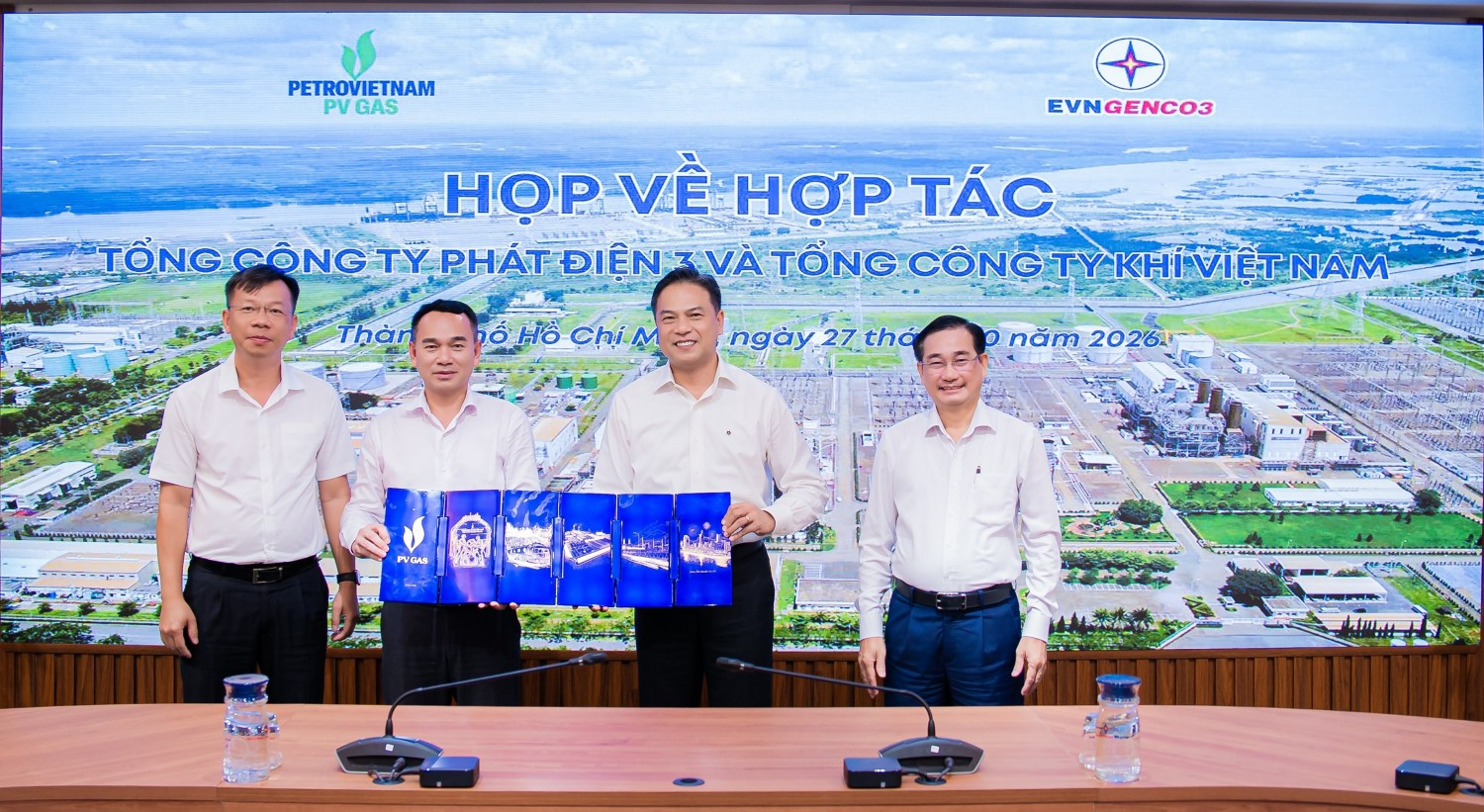 PV GAS và EVNGENCO3 trao đổi giải pháp bảo đảm nguồn cung khí và LNG cho sản xuất điện