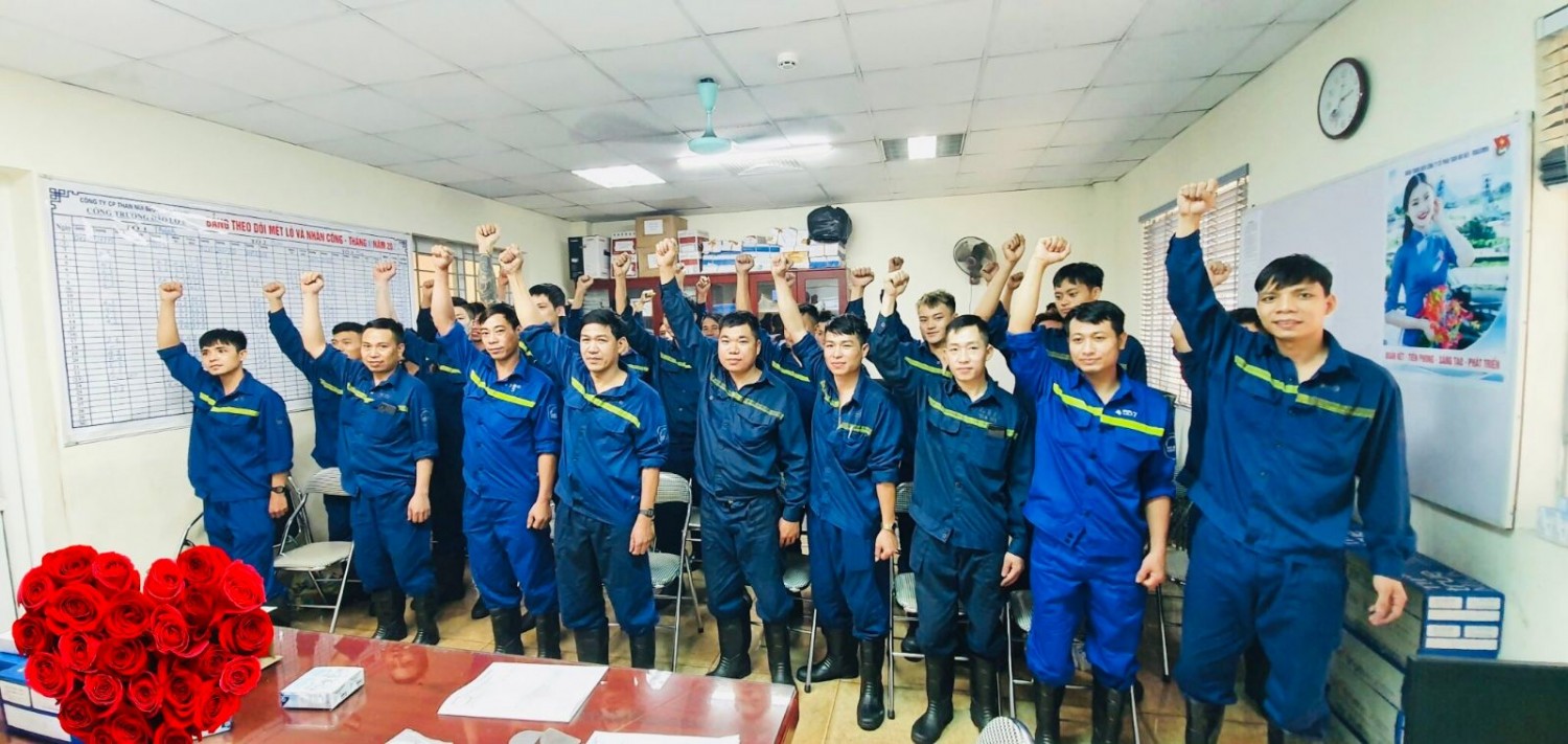 TKV thi đua sản xuất 